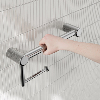 Nero Mecca Care 25mm Toilet Roll Rail 300mm