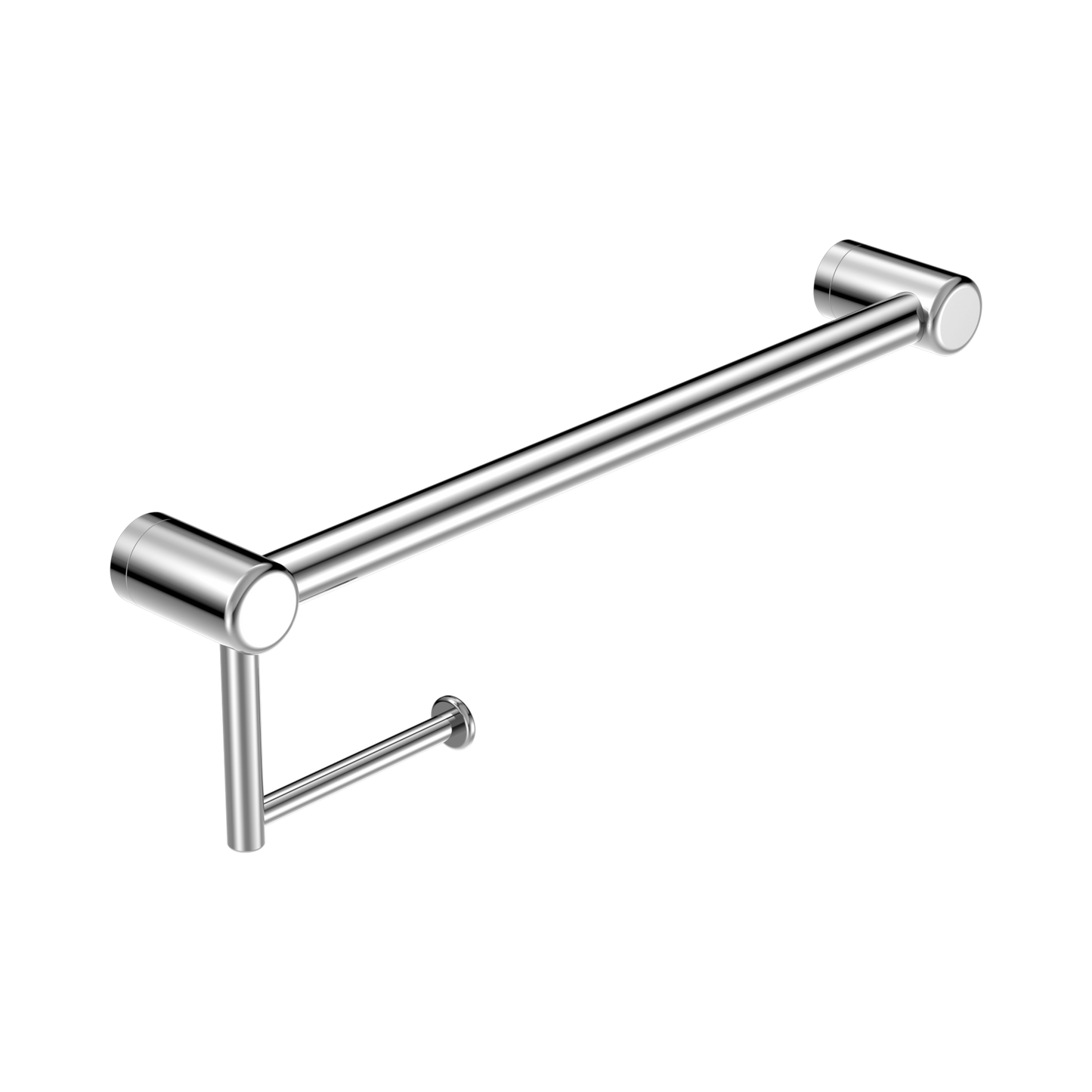 Mecca Care 25mm Toilet Roll Rail 450mm Chrome