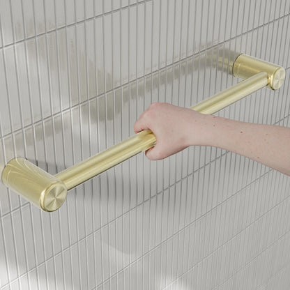 Nero Mecca Care 25mm Grab Rail 450mm Brushed