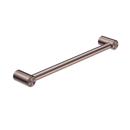 Nero Mecca Care 25mm Grab Rail 450mm Brushed Bronze