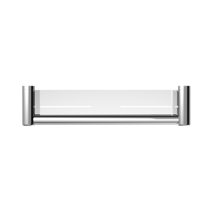 Mecca Care 25mm Grab Rail With Shelf 450mm Chrome