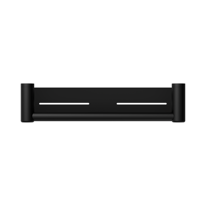 Mecca Care 25mm Grab Rail With Shelf 450mm Matte Black