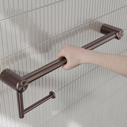 Nero Mecca Care 25mm Toilet Roll Rail 450mm