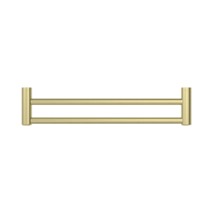 Mecca Care 25mm Double Towel Grab Rail 600mm Brushed Gold