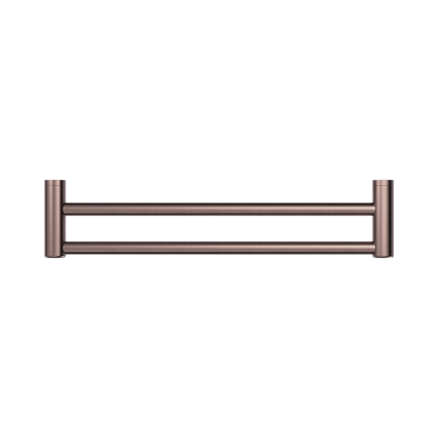 Mecca Care 25mm Double Towel Grab Rail 600mm Brushed Bronze