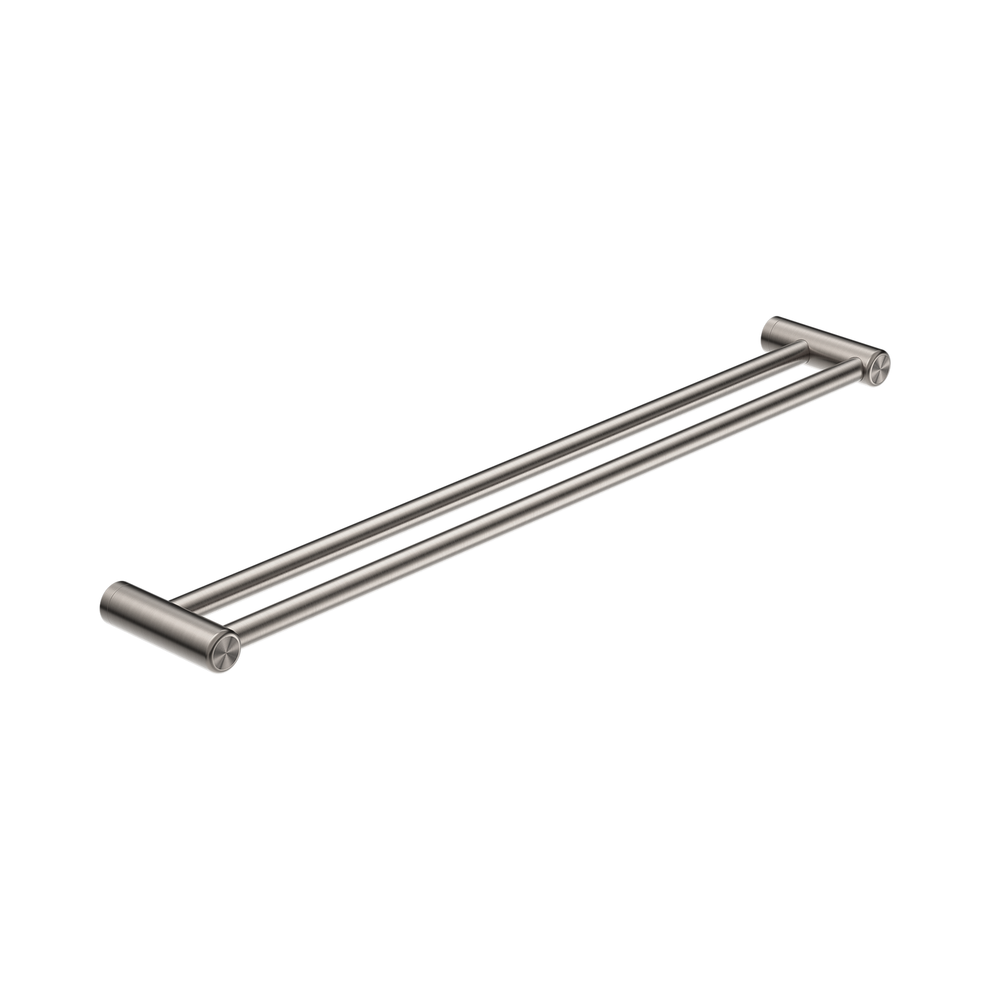 Mecca Care 25mm Double Towel Grab Rail 900mm Brushed Nickel