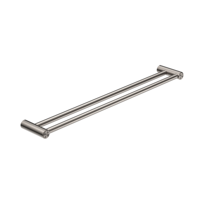 Mecca Care 25mm Double Towel Grab Rail 900mm Brushed Nickel