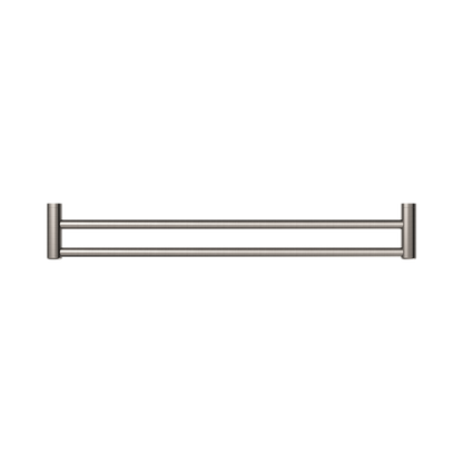 Mecca Care 25mm Double Towel Grab Rail 900mm Brushed Nickel
