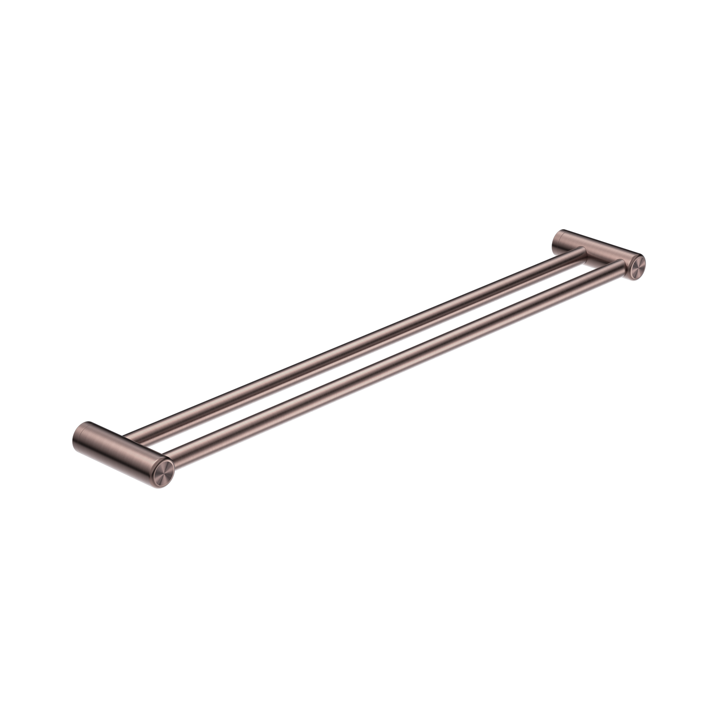 Mecca Care 25mm Double Towel Grab Rail 900mm Brushed Bronze