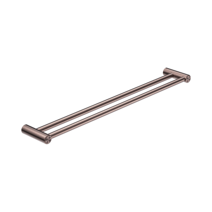 Mecca Care 25mm Double Towel Grab Rail 900mm Brushed Bronze