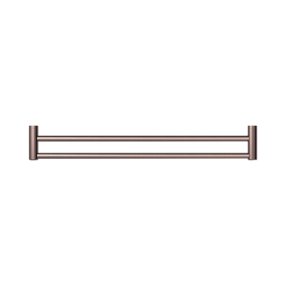 Mecca Care 25mm Double Towel Grab Rail 900mm Brushed Bronze