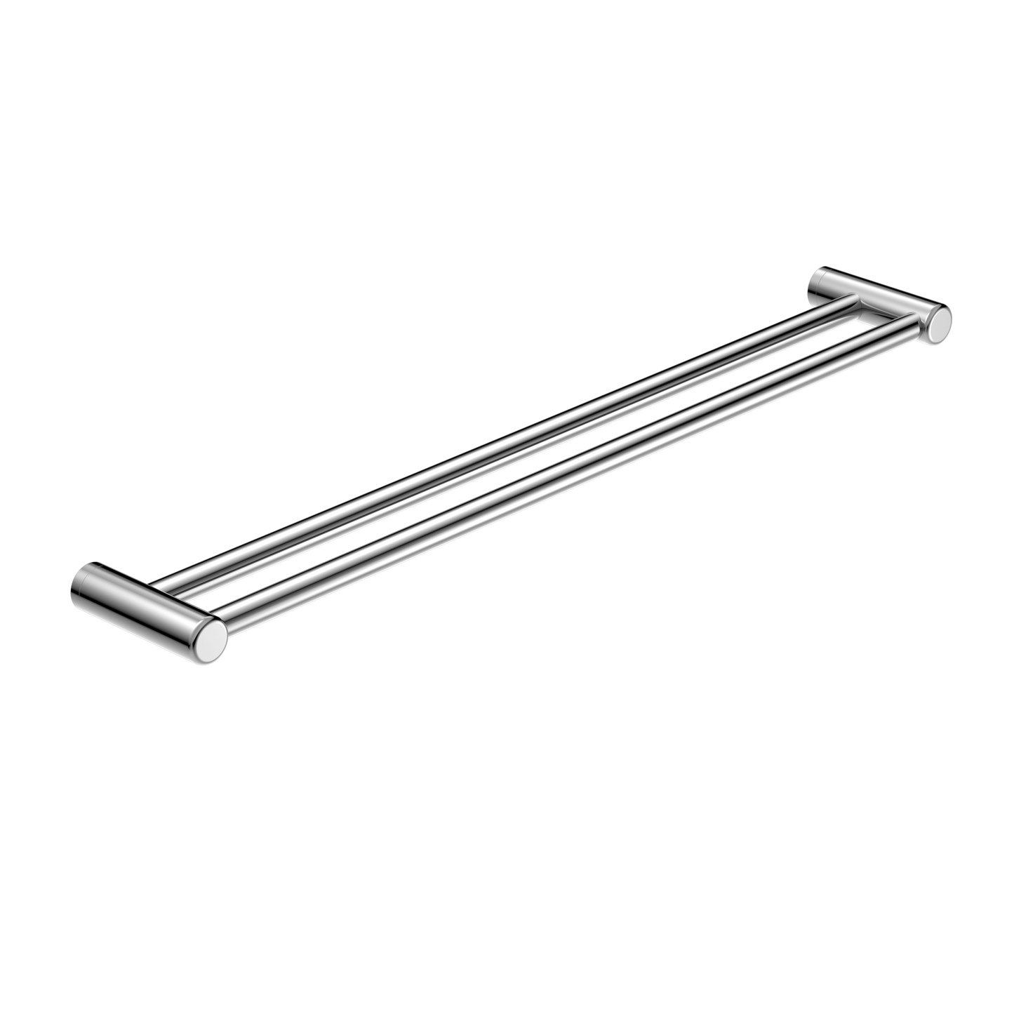 Nero Mecca Care 25mm Double Towel Grab Rail 900mm Chrome
