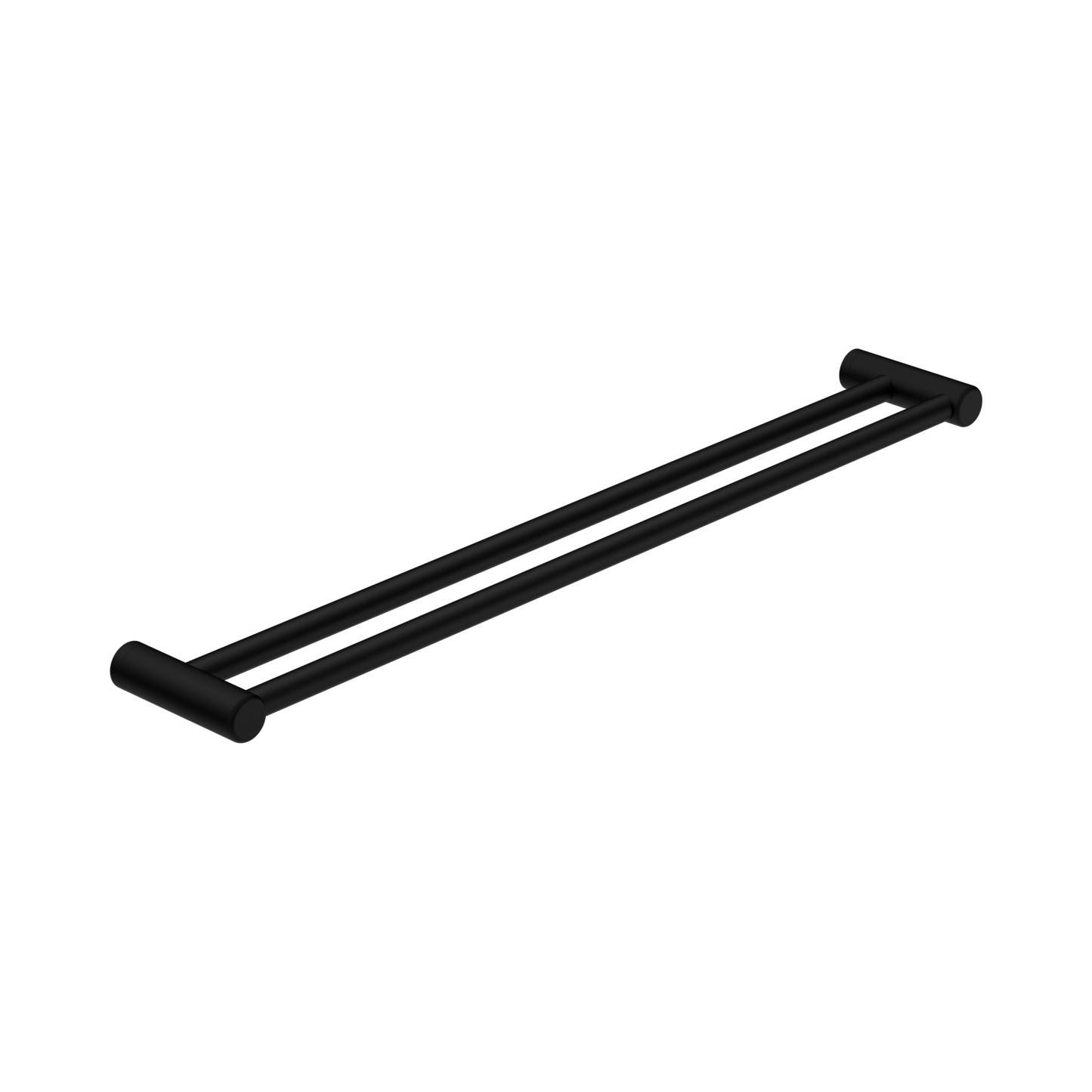 Mecca Care 25mm Double Towel Grab Rail 900mm Matte Black