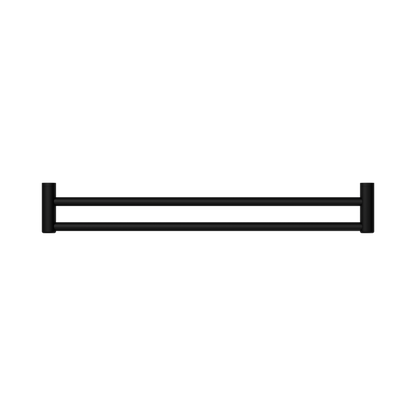 Mecca Care 25mm Double Towel Grab Rail 900mm Matte Black