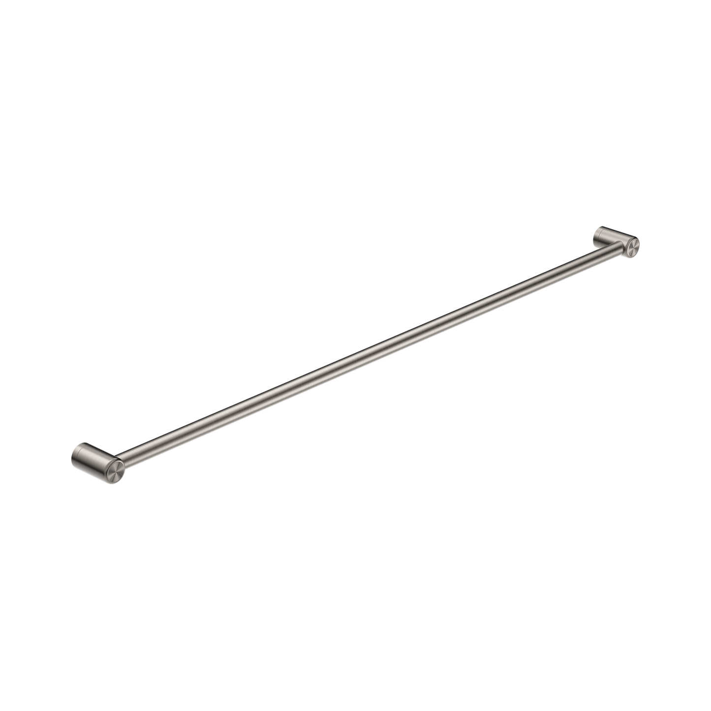 Mecca Care 25mm Grab Rail 1200mm Brushed Nickel