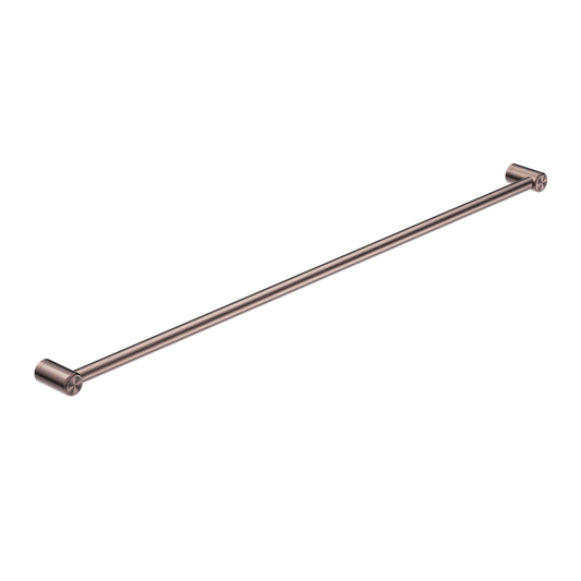 Nero Mecca Care 25mm Grab Rail 1200mm Brushed Bronze