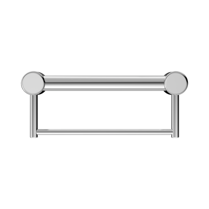 Mecca Care 32mm Grab Rail With Towel Holder 300mm Chrome