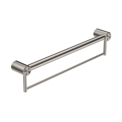 Nero Mecca Care 32mm Grab Rail With Towel Holder 600mm