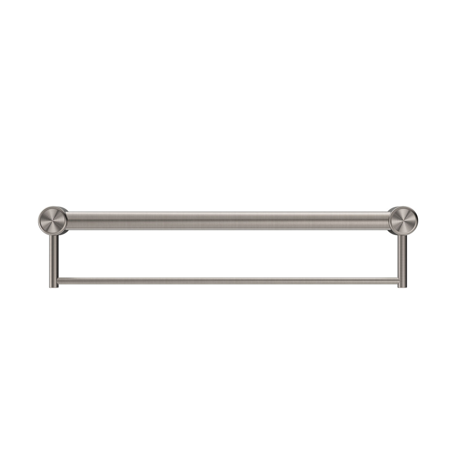 Nero Mecca Care 32mm Grab Rail With Towel Holder 600mm