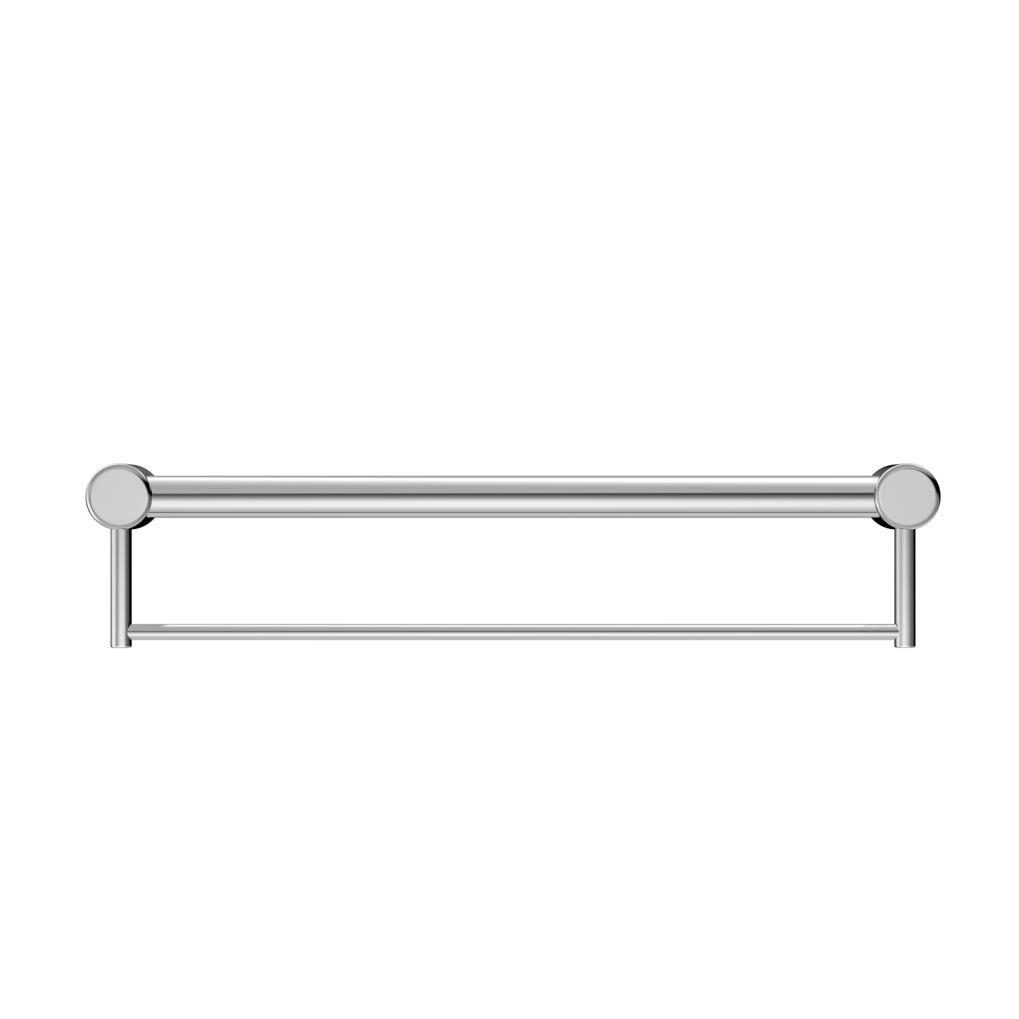 Nero Mecca Care 32mm Grab Rail With Towel Holder 600mm