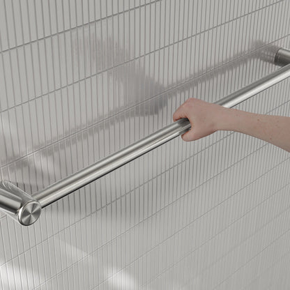 Nero Mecca Care 32mm DDA Grab Rail Set 45 Degree 750X900mm