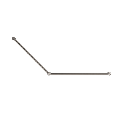 Nero Mecca Care 32mm DDA Grab Rail Set 45 Degree 750X900mm