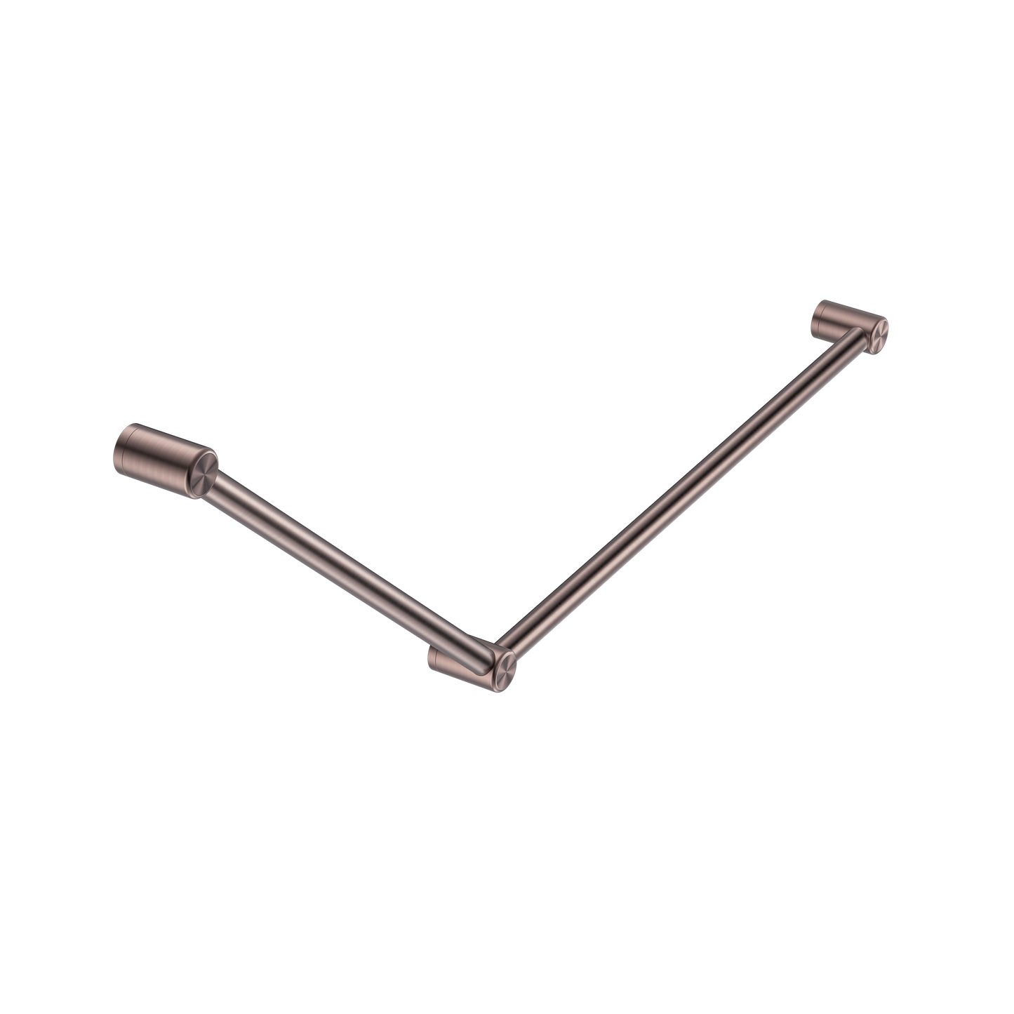 Nero Mecca Care 32mm DDA Grab Rail Set 45 Degree 750X900mm