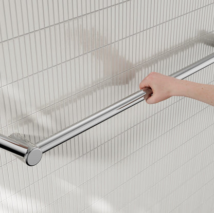Nero Mecca Care 32mm DDA Grab Rail Set 45 Degree 750X900mm