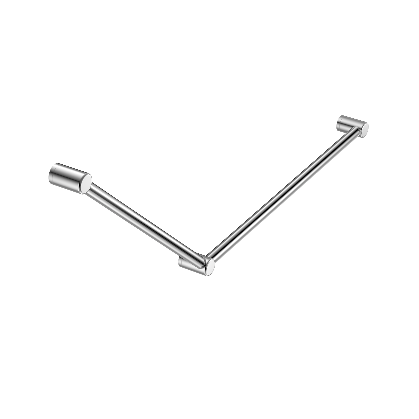 Nero Mecca Care 32mm DDA Grab Rail Set 45 Degree 750X900mm