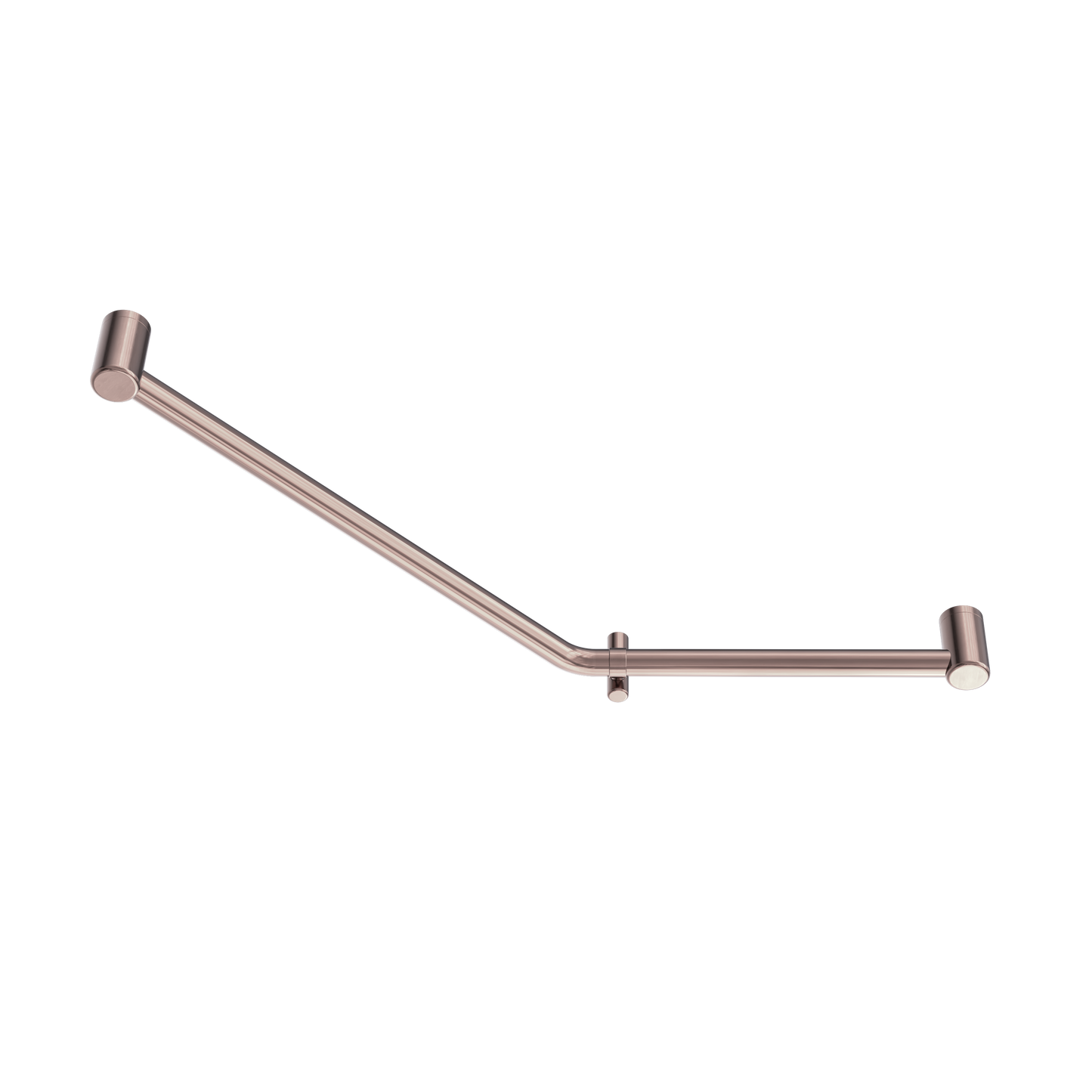 *Nero Mecca Care 32mm Ambulant 45 Degree Bent Tube Grab Rail 450X650mm