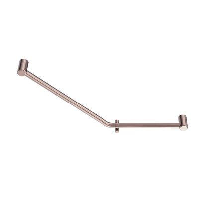 *Nero Mecca Care 32mm Ambulant 45 Degree Bent Tube Grab Rail 450X650mm