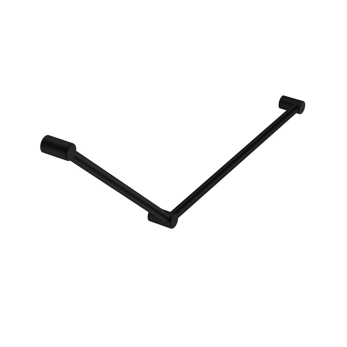 Nero Mecca Care 32mm DDA Grab Rail Set 45 Degree 750X900mm