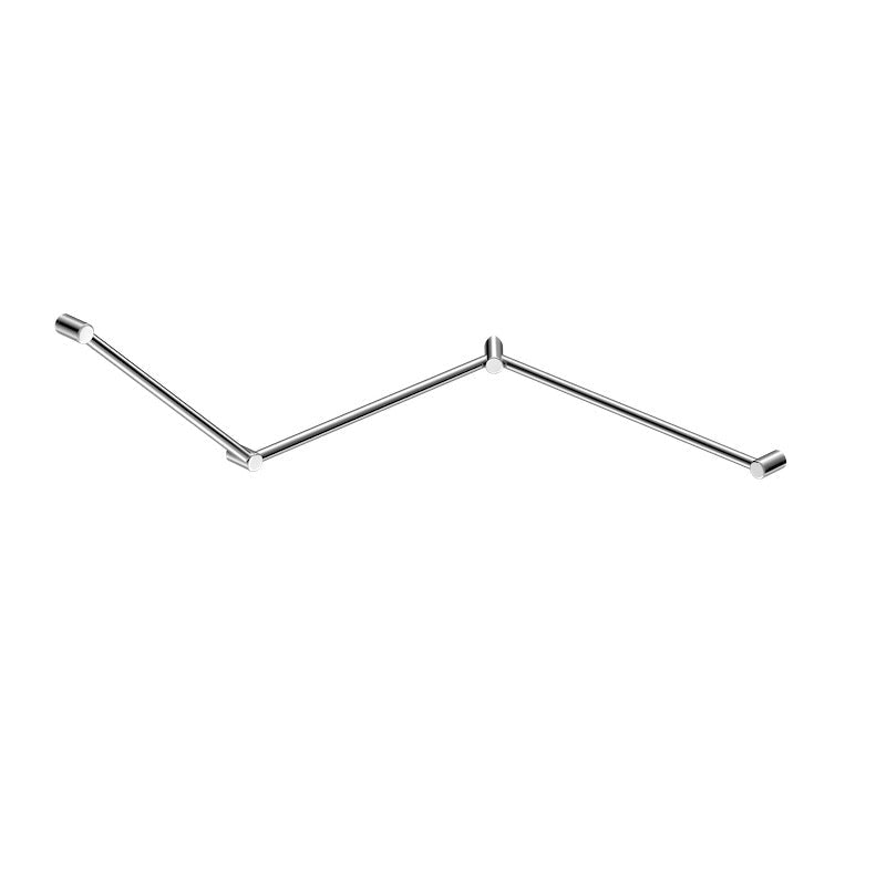*Nero Mecca Care 32mm DDA Toilet Grab Rail Set 45 Degree Continuous 750X965X1025mm