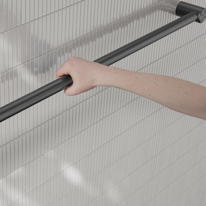 Nero Mecca Care 32mm Grab Rail 1200mm Gun Metal