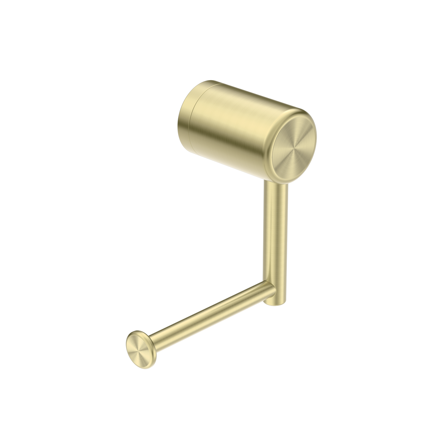 Nero Mecca Care Heavy Duty Toilet Roll Holder Brushed