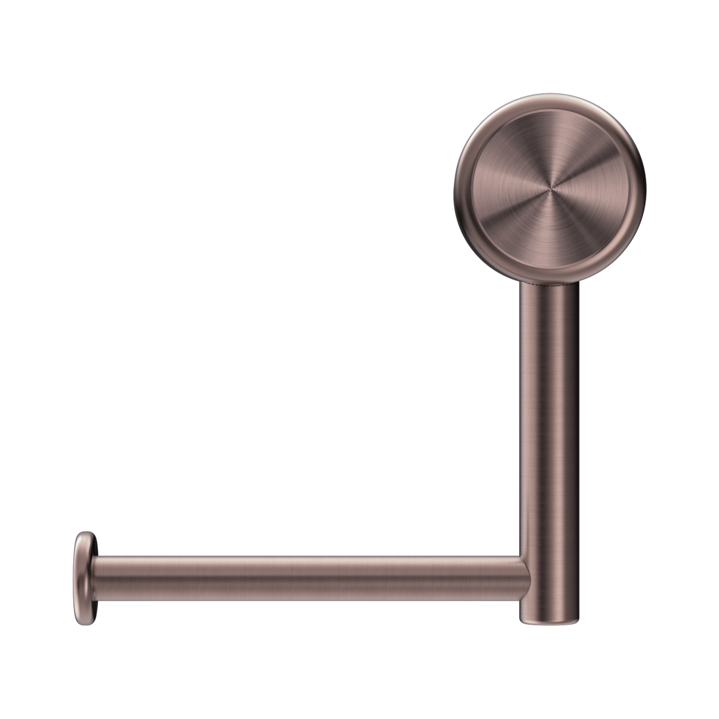 Mecca Care Heavy Duty Toilet Roll Holder Brushed Bronze