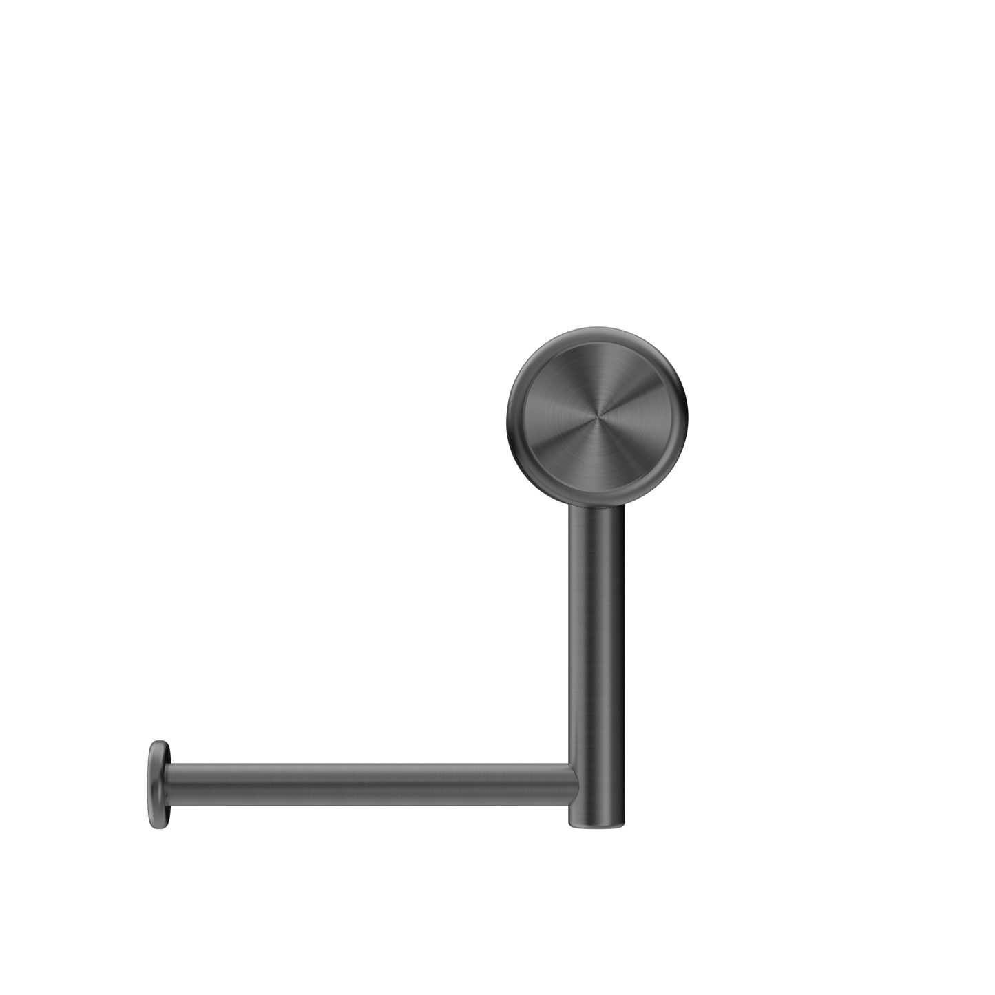 Nero Mecca Care Heavy Duty Toilet Roll Holder Gun Metal