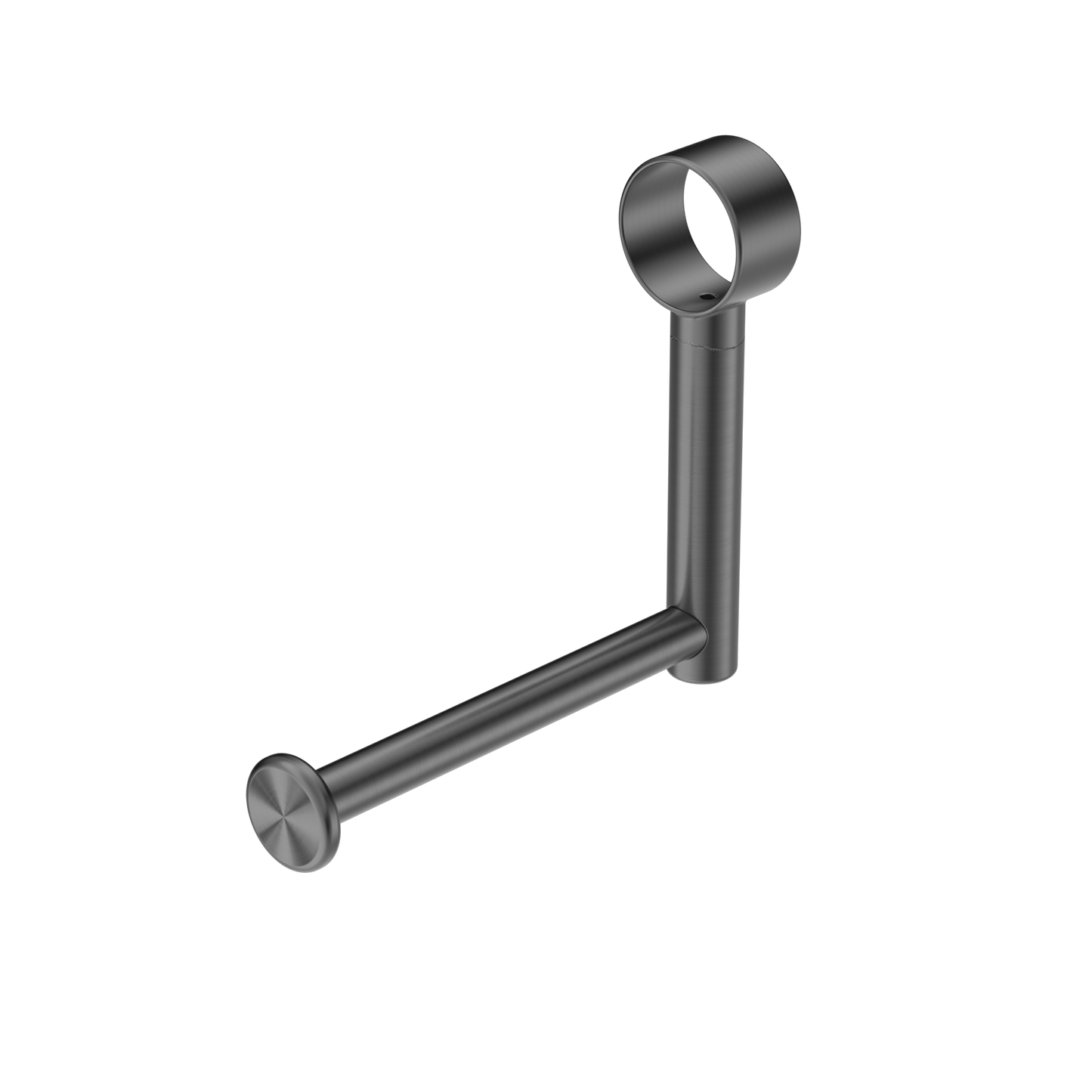 Nero Mecca Care Add On Toilet Roll Holder Gun Metal