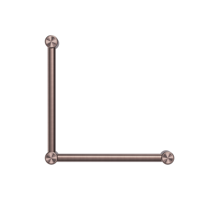 Nero Mecca Care 32mm Ambulant Toilet Grab Rail 90 Degree 450X450mm
