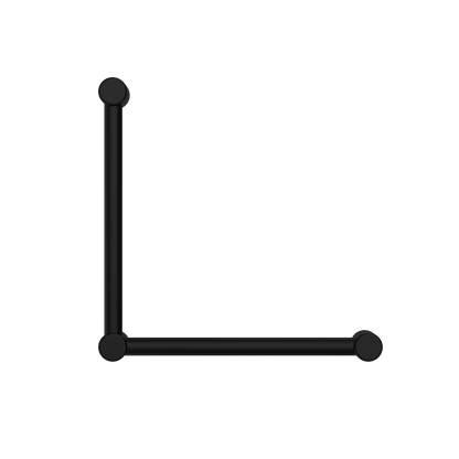 Nero Mecca Care 32mm Ambulant Toilet Grab Rail 90 Degree 450X450mm