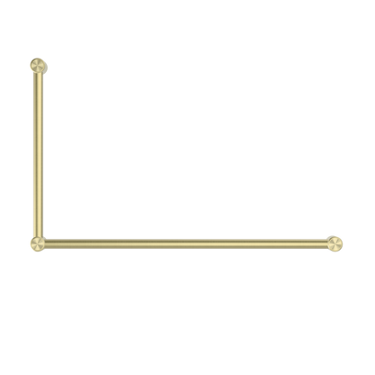 Nero Mecca Care 32mm DDA Grab Rail Set 90 Degree 600X1000mm Brushed