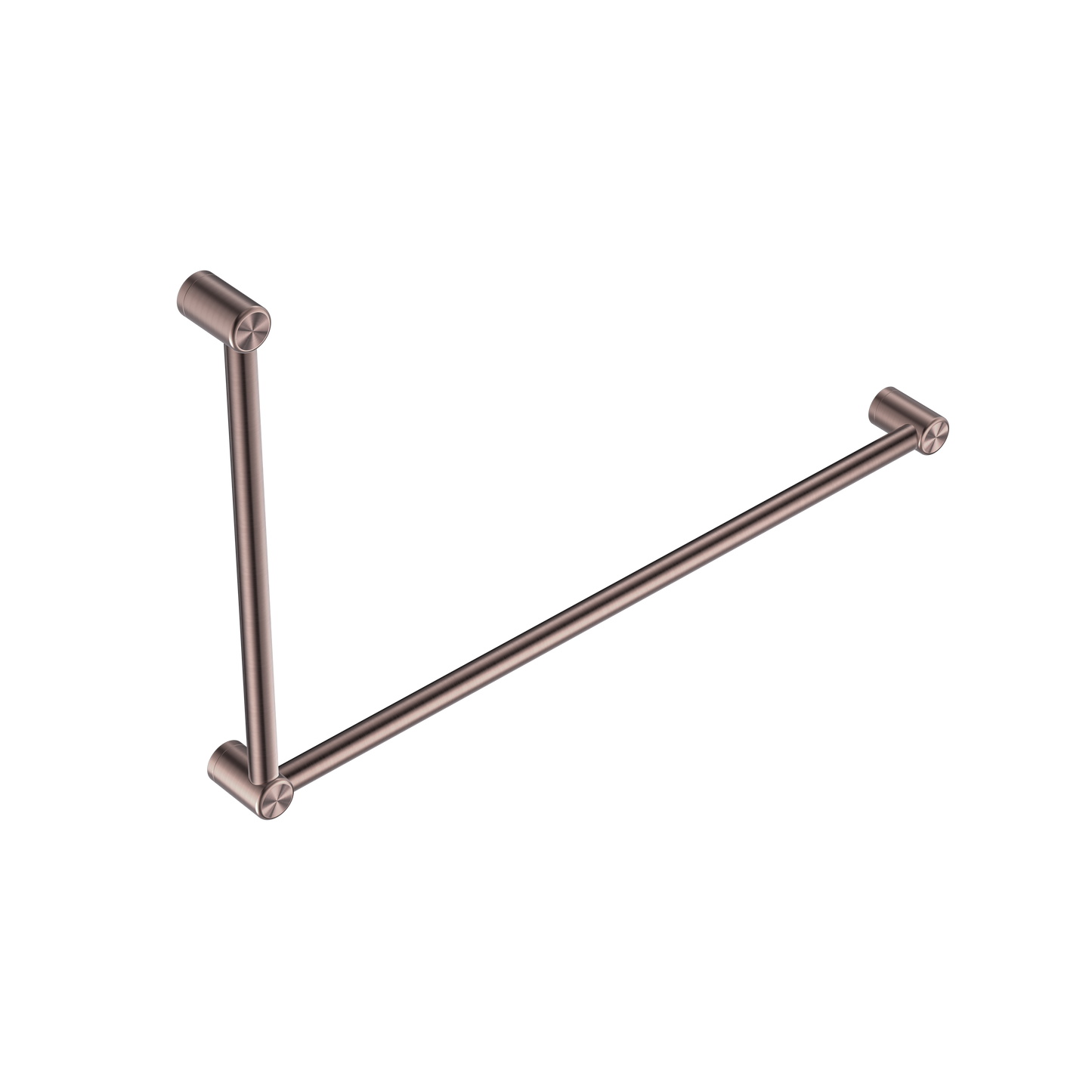 Nero Mecca Care 32mm DDA Grab Rail Set 90 Degree 600X1000mm