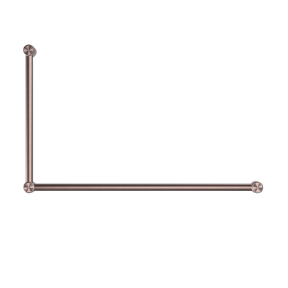Nero Mecca Care 32mm DDA Grab Rail Set 90 Degree 600X1000mm