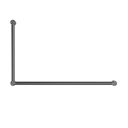 Nero Mecca Care 32mm DDA Grab Rail Set 90 Degree 600X1000mm, Gun Metal