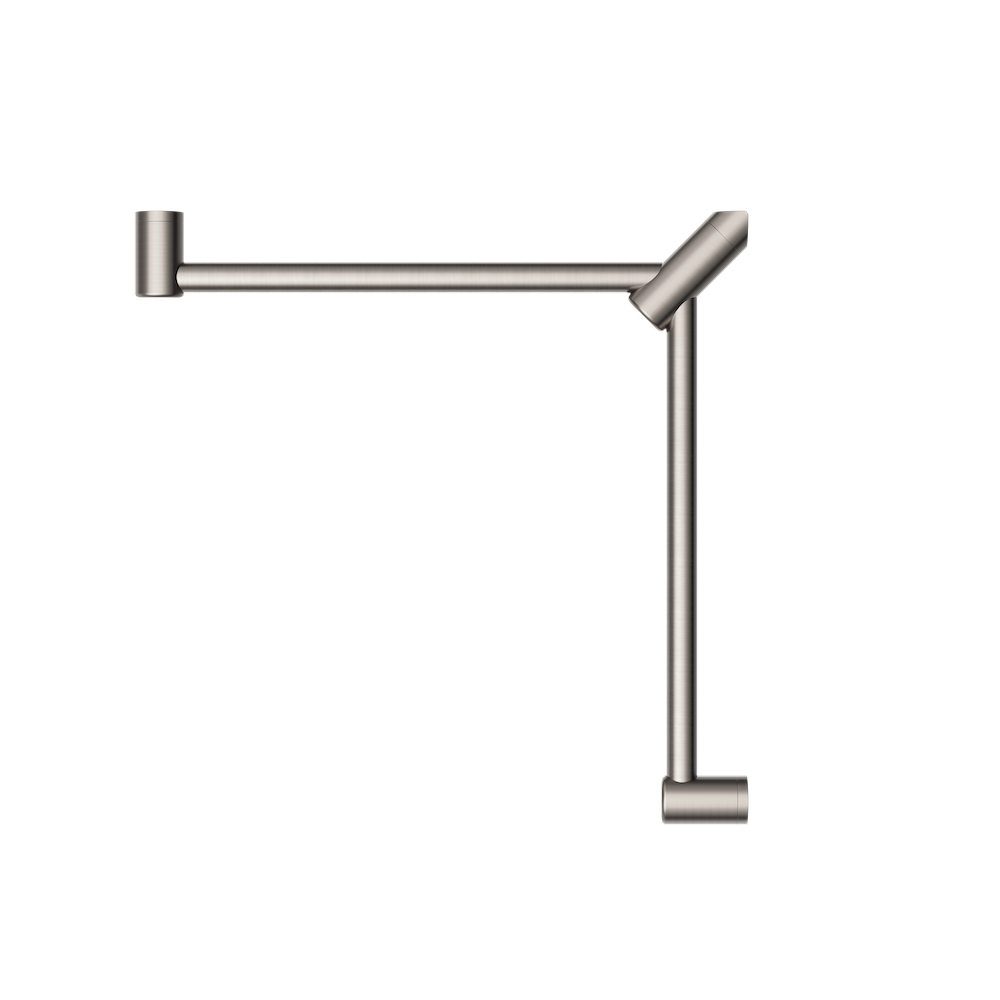 Nero Mecca Care 32mm Wrap Around Corner Grab Rail 600X600mm