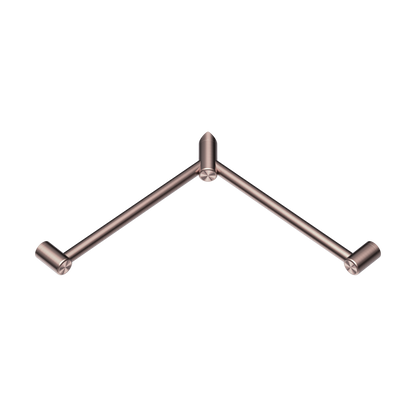 Nero Mecca Care 32mm Wrap Around Corner Grab Rail 600X600mm