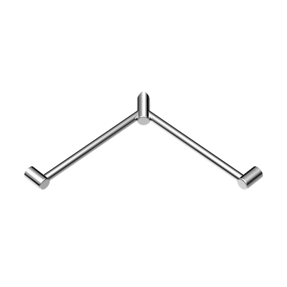 Nero Mecca Care 32mm Wrap Around Corner Grab Rail 600X600mm