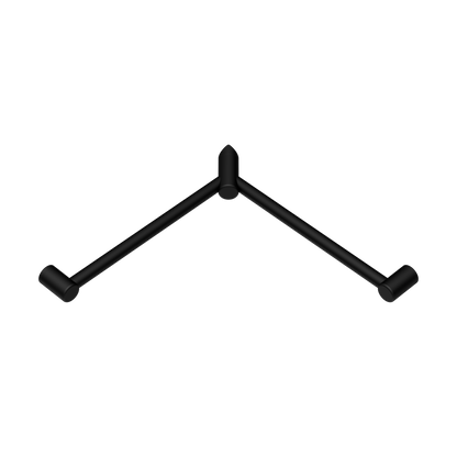 Nero Mecca Care 32mm Wrap Around Corner Grab Rail 600X600mm