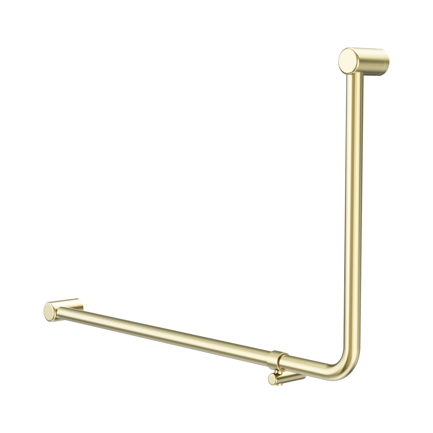 Mecca Care 32mm DDA Accessible Toilet 90 Degree Bent Tube Grab Rail 600X1000mm