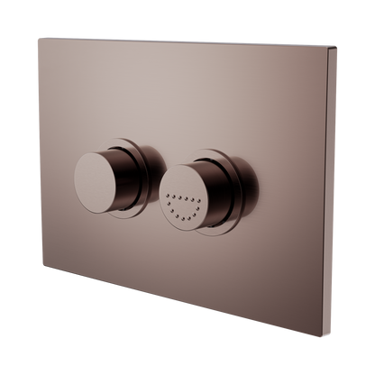 Mecca Care Raised Disabled Care Pneumatic Flush Buttons Plate DDA Accessible Toilet Compliant